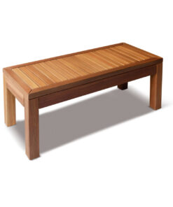 GRANDE BANQUETTE EN CÈDRE LAQUÉE