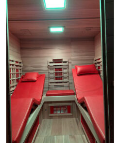 HM-XSE-6-DELUXE, 1-6 pers. 7 HM_XSE_6CD Sauna Infrarouge