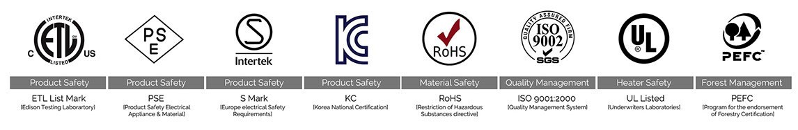 Site de production 4 Certifications Health Mate Saunas