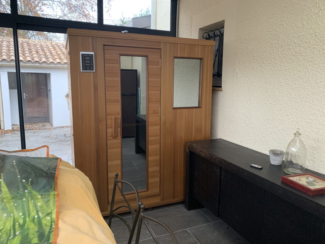 sauna infrarouge health mate client